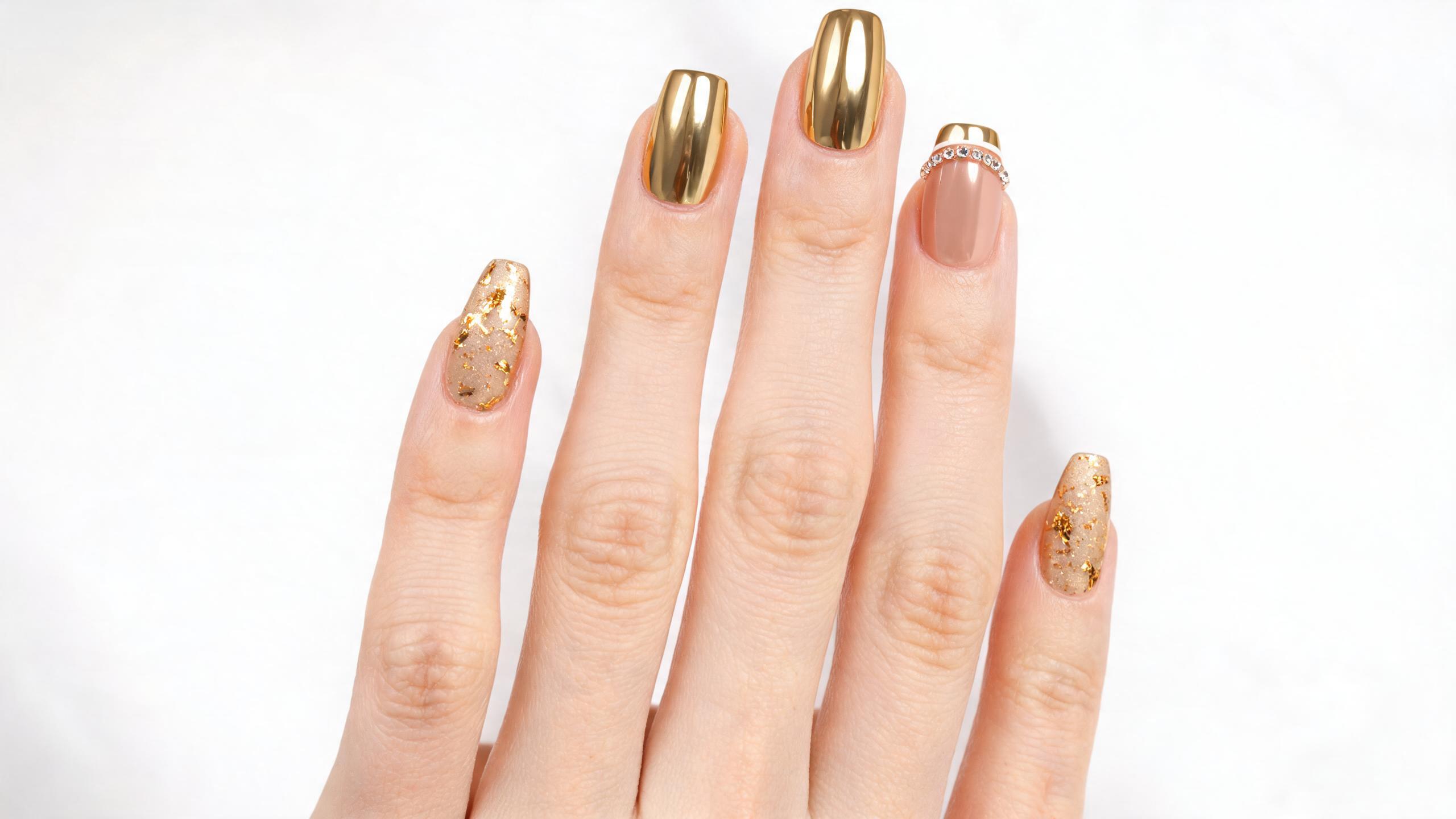 Gold Nail Design Ideas: From Subtle Shimmer to Bold Glam